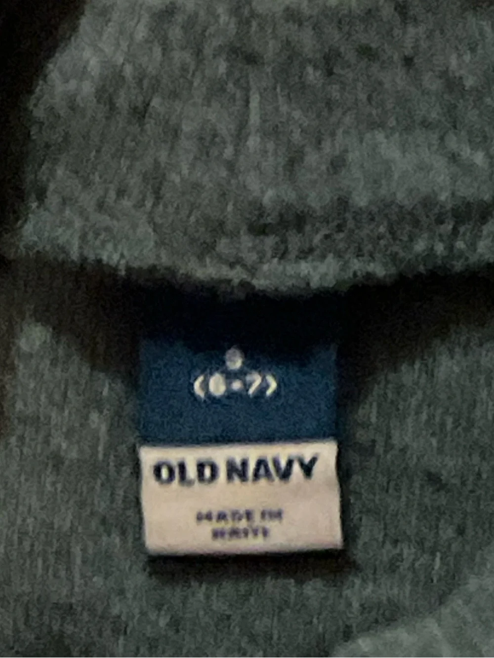 Old Navy Girls Dark Teal Mock Neck Long Sleeve Dress